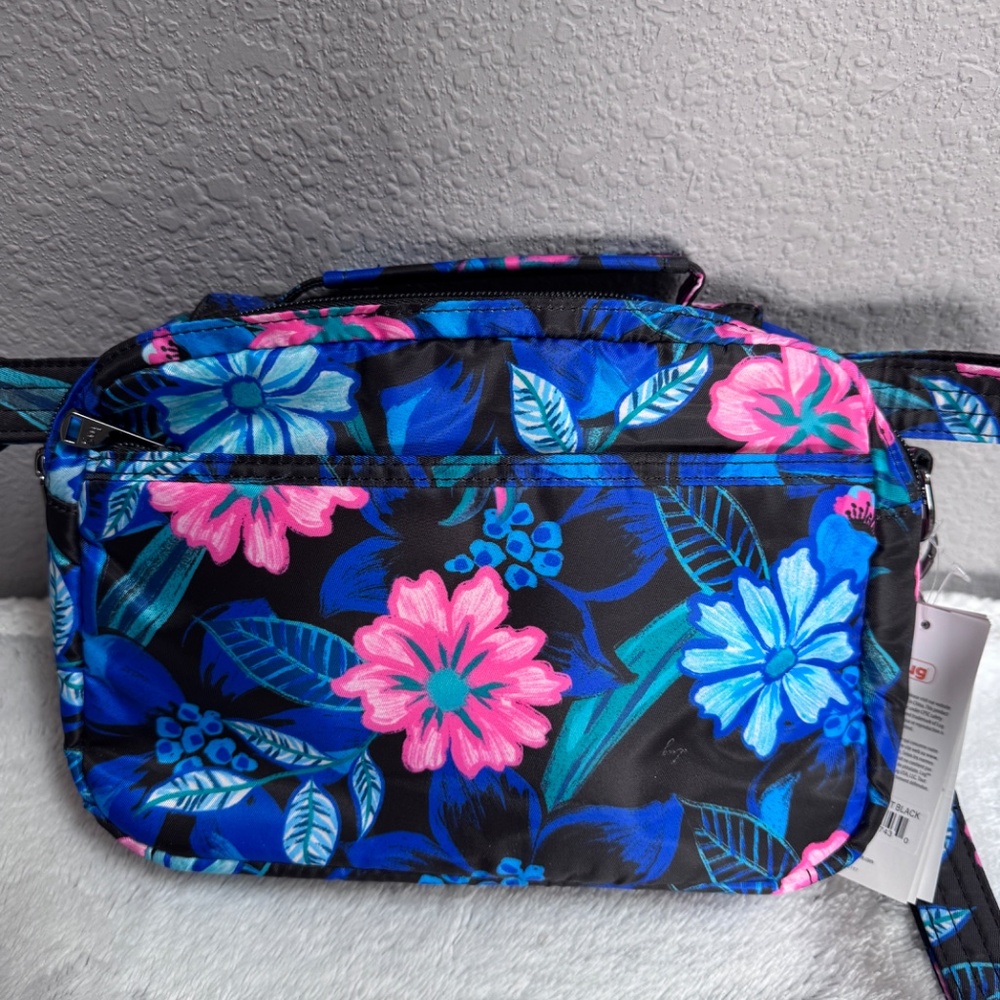 LUG Resort Black Scoop crossbody NEW with Tagsπππ€ - Picture 5 of 14